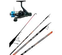Kolpo Kit Pesca Bolognese Canna 3.6 mt in Carbonio Mulinello e Filo