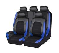 KOLUNF Coprisedili Auto per Suzuki SX4/SX4 S-Cross 2000-2023 2024 Accessori,Pelle Traspirante Impermeabile Antiscivolo Set Completo Copri-Sedile,Blue