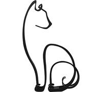 KOLYMAX Metal Cat Minimalist Art Wall Sculpture, Minimalist Abstract Cat Line Wall Art, Modern Minimalist Home Decoration Minimalist Living Room Wall Decoration
