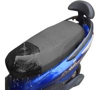 KOLZEMV Coprisella Moto Impermeabile - Rivestimento Sella Scooter Universale in Pelle Sintetica Elastica, coprisella moto, copri sella moto, Protezione Contro Pioggia, Neve E Agenti Atmosferici