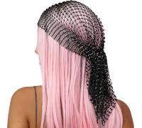 KOLZEMV Fascia per capelli da donna, taglia capelli, accessori anni 20, stile Gatsby anni ‘20, flapper girl gold Taglia unica