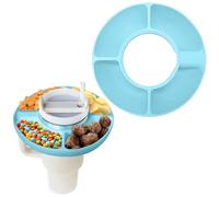 KOLZEMV Stanley Cup 30 oz/40 oz Ciotola per Spuntini,Riutilizzabile grande capacità Stanley Cup 30 oz/40 oz Nonpareil Snack Tray,Anello non pareil Stanley Cup Accessory