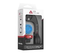 KOM Cycling CM06 Supporto per computer GoPro a sgancio rapido per computer Wahoo e Garmin (supporto per bici compatibile con Edge 1030, Elemnt Roam e altri) 1030 Supporto per bici compatibile con