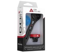 KOM Cycling Wahoo - Supporto integrato per manubrio integrato, realizzato con alluminio CNC, adatto a barre come FSA, Canyon, Ritchey e molti altri! (montaggio con adattatore GoPro)