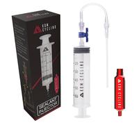 Kom - Siringa con iniettore di sigillante Tubeless e utensile per la rimozione del nucleo della valvola Presta, progettati per sigillanti Stans No Tubes e altri...