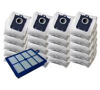 KOMA SB03Pl - 20 sacchetti per aspirapolvere con filtro HEPA per AEG, Electrolux, Philips equivalente a S-BAG