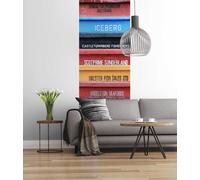 Komar 159-DV1 Photomural, Fantasia Multicolore, 280L x 100B cm