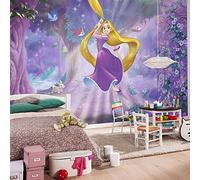 Ragazze Camera Disney Personaggi Carta da Parati Fotografica Rosa Decor Princess