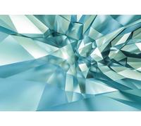 'komar 8 - 879 foto carta da parati in carta "3d crystal cave, dimensione: 368 x 254 cm (larghezza x altezza), 8 pezzi, compreso il materiale per, made in Germany, bunt