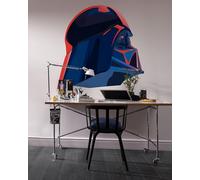 Komar Carta da parati autoadesiva in tessuto non tessuto, motivo: Star Wars Cover Up - Dimensioni 125 x 125 cm - Carta da parati per bambini