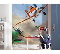 Disney Carta da Parati Fotografica Aerei Ruggine Murale Bambini 254x183cm