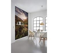 Komar Carta da parati fotografica in tessuto non tessuto, luce calda, XXL, decorazione, natura, paesaggio, camera da letto, soggiorno, ufficio, corridoio, dimensioni: 200 x 280 cm (larghezza x altezza), SHX4-092, multicolore