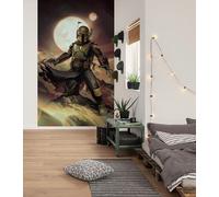 Komar Carta da parati fotografica in tessuto non tessuto, motivo: Star Wars Boba Fett Epic, dimensioni 150 x 250 cm, per cameretta dei bambini