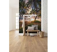 Komar - Carta da parati fotografica in tessuto non tessuto Vertical Paradise | Carta da parati XXL, decorativa, natura, paesaggio, camera da letto, soggiorno, ufficio, corridoio, dimensioni 200 x 280 cm (larghezza x altezza), SHX4-090, multicolore