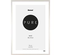Komar, Cornice portafoto in Legno Bianco, 50 x 70 cm, con Vetro Acrilico Altamente Trasparente