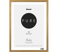 Komar Cornice portafoto in Legno Marrone, 30 x 40 cm, con Vetro Acrilico Altamente Trasparente, Naturale, Quercia