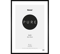 Komar Cornice portafoto in Legno Nero, 50 x 70 cm, con Vetro Acrilico Trasparente