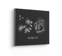 Komar Cornice portafoto per cameretta dei bambini, motivo: The Mandalorian Grogu Snackin, dimensioni: 40 x 30 cm