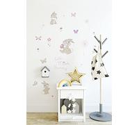 Komar Disney 14096h - Adesivo da Parete con Scritta Little Miss Bunny, 50 x 70 cm (Larghezza x Altezza)