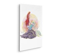 Komar Disney Ariel Sunrise - Quadro su tela per cameretta dei bambini, dimensioni: 40 x 60 cm