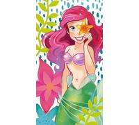 Komar Disney Carta da parati fotografica in tessuto non tessuto, Ariel Seastar, dimensioni: 150 x 280 cm (larghezza x altezza), stelle marine, sott'acqua, sirena, cameretta dei bambini, IADX3-008