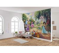 Ragazze Camera Disney Personaggi Carta da Parati Fotografica Rosa Decor Princess