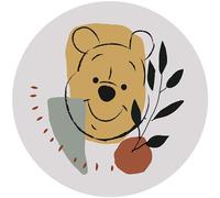 Komar Disney DOT DD1-035 - Carta da parati in tessuto non tessuto, motivo: Winnie the Pooh Smile, diametro 125 cm