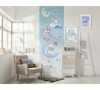 Komar Disney DX2-082 - Carta da parati fotografica, in tessuto non tessuto, motivo Winnie The Pooh, maialino e stelle, 100 x 280 cm (larghezza x altezza), larghezza banda 50 cm
