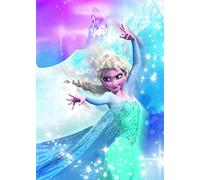 Komar Disney Frozen 2 Elsa Action | Camera dei bambini, decorazione artistica | senza cornice | WB075 - 50 x 70 cm | Dimensioni: 50 x 70 cm (larghezza x altezza)