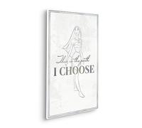 Komar Disney - Stampa su tela con cornice in vero legno, motivo: Pocahontas Your Choice, dimensioni: 40 x 60 cm, per cameretta dei bambini