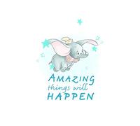 Komar Dumbo Amazing, Multicolore, 50 x 70 cm