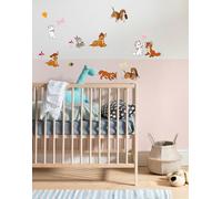 Komar Graz Design - Adesivo da parete per cameretta dei bambini, dimensioni: 30 x 30 cm, 2 fogli