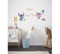 Komar Graz Design - Adesivo da parete per cameretta dei bambini, motivo: Stitch Aloha, dimensioni 50 x 70 cm, multicolore
