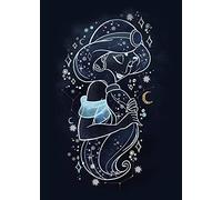 Komar Jasmin Stars - Dimensioni: 50 x 70 cm, poster con stampa artistica (senza cornice), Disney