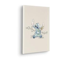 Komar Keilrahmenbild - Disney Lilo and Stitch Hold On Tight - Größe: 30 x 40 cm