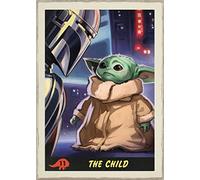 Komar Mandalorian The Child Trading Card - Stampa artistica (senza cornice), 50 x 70 cm