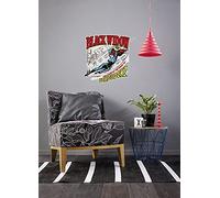 Komar Marvel - Adesivo da parete Black Widow Comic Classic, 50 x 70 cm