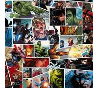 Komar Marvel Wallpaper Parete 53cm x 10m Avengers Per Bambini Camera Ragazzi
