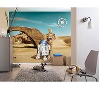 Star Wars Carta da Parati 368x254cm Droidi Teenagers Camera Letto Murale Gigante