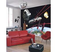 Gigante Parati 368x254cm Star Wars Bambini Ragazzi Teenagers Murale Falcon