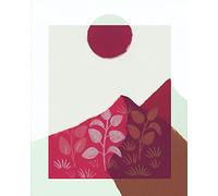 Komar Plant a Garden - Poster da parete, 40 x 50 cm, stampa artistica decorativa, soggiorno, camera da letto
