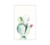 Komar Prickly Pear Watercolor, 50 x 70 cm, stampa artistica da parete (senza cornice), PURE Boutique