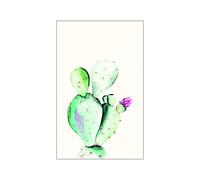 Komar Prickly Pear Watercolor - Poster da parete per soggiorno, camera da letto, decorazione, stampa artistica senza cornice, P070A-50 x 70 cm, dimensioni: 50 x 70 cm (larghezza x altezza)