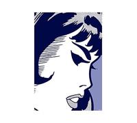 Komar Quadro da parete Agent Black Widow, 30 x 40 cm, motivo marvel, per cameretta dei bambini, decorazione da parete