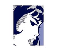 Komar Quadro da parete Agent Black Widow, 40 x 50 cm, motivo: Marvel, per cameretta dei bambini, decorazione da parete