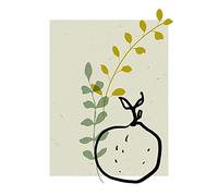 Komar Quadro da parete "Fruit du paradis", dimensioni: 40 x 50 cm, stampa artistica decorativa, soggiorno, camera da letto