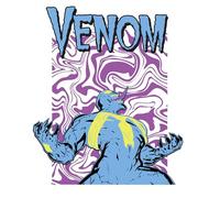 Komar Quadro da parete Marvel Venom Colourful Scream, dimensioni 40 x 50 cm, decorazione da parete per cameretta dei bambini