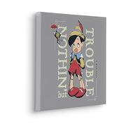 Komar Quadro da parete per cameretta dei bambini, motivo: Hey Pinocchio, dimensioni: 40 x 40 cm