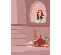 Komar Quadro da parete Thousand and and Two Nights - Dimensioni: 50 x 70 cm - Poster stampa artistica decorazione soggiorno camera da letto