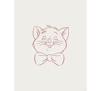 Komar Quadro da parete Tough Toulouse - Dimensioni: 40 x 50 cm - Poster stampa artistica decorazione soggiorno camera da letto Disney